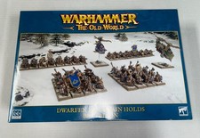 Warhammer The Old World: Dwarfen Mountain Holds Battalion GAW10-05 New & Sealed