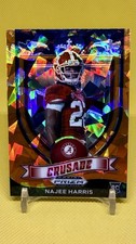 Najee Harris RC Orange Cracked Ice Crusade SP 2021 Panini Prizm Draft Picks #172