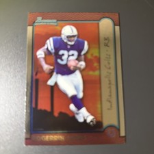 1999 Bowman Chrome Edgerrin James Rookie Card RC #161 Colts. rookie card picture