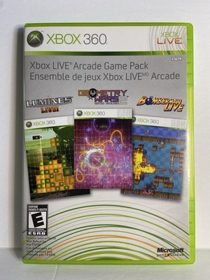 Xbox Live Arcade Game Pack (Xbox 360, 2008)