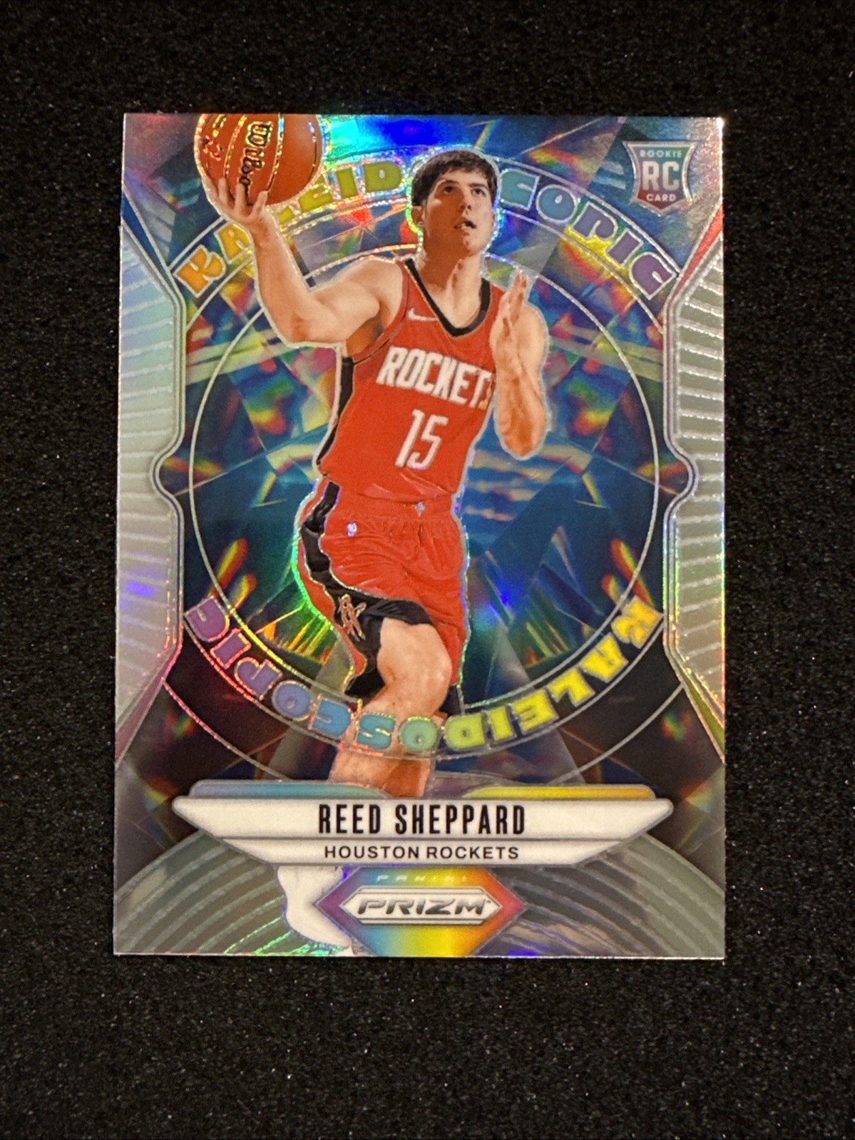 2024 Panini Prizm - REED SHEPPARD - Kaleidoscopic insert Rookie Silver Prizm