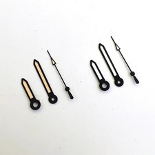 Watch Hands Black Edge Green Luminous Watch Hands for NH35/NH36/4R/7S Movement