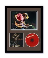 Brad Paisley Autographed Signed 11x14 Custom Framed CD Photo Hits Alive ACOA