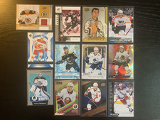 12 Card Hockey Lot - Hits, Jersey #/900 /825 Young Guns ,RC- Inserts NO BASE (D)