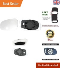 OEM Quality Left Side Mirror Glass for Volkswagen Fox 2003-2012 - Easy Install