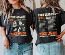 Vintage Post Malone Tour Shirt, Posty 2025 Tour, Jelly Roll T-Shirt