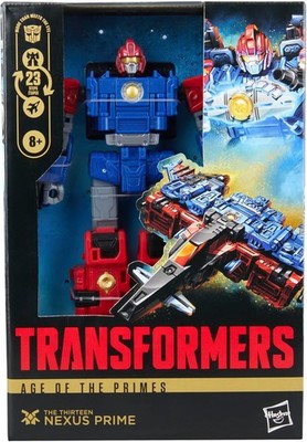 HASBRO TRANSFORMERS AGE OF THE PRIMES VOYAGER THE THIRTEEN NEXUS PRIME FIGURE