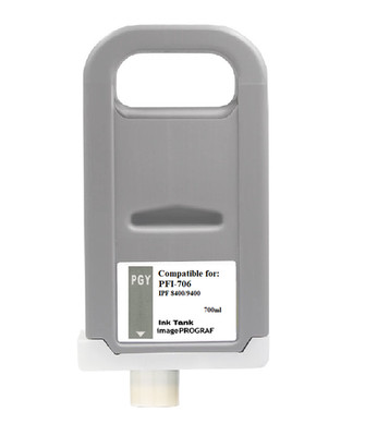 PFI-706 PGY Photo Gray Ink Tank Fit Canon IPF 8400s 8400se 9400s 8400 9400