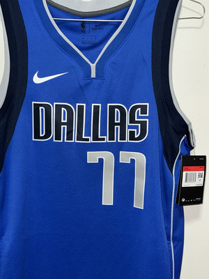 NEW Nike Dallas Mavericks NBA Icon Jersey Luka Doncic 77 864469