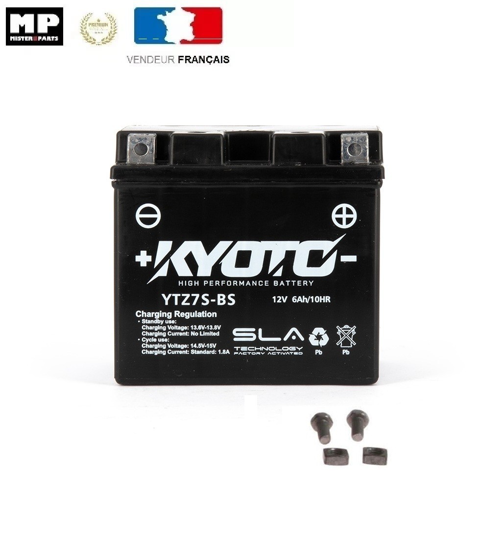 Batterie YTZ7S Gel HM CRE B 125 idéale pour l'enduro extrême