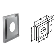 M & G Duravent 46DVA-VSS 4 Inch x 6 Inch DirectVent Pro Siding Standoff