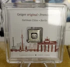 1 Gram .999 Silver Limited Edition Geiger Premium Bar German Cities Berlin 20000