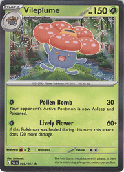 Vileplume 003/094 Phantasmal Flames