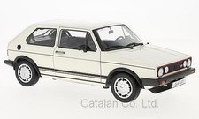 1/18 Vw Golf I Gti Volkswagen White 1982 Packing Size 80