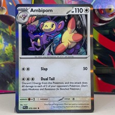 Ambipom 079/094 Rare Phantasmal Flames Pokemon Holo Near Mint