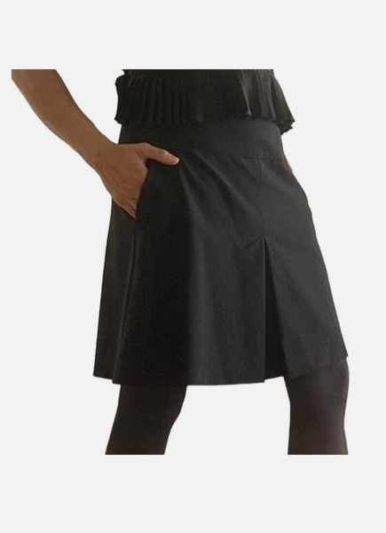Women Coach Skirt Black Wool 36 / S / 44