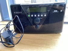 Roberts Duologic DAB/FM RDS Radio Black. With Power Supply