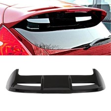 Black Rear Spoiler Abs For 2008 2009 2010-2019 Ford Fiesta Hatchback Wlight Black Rear Spoiler Abs For 2008 2009 2010-2019 Ford Fiesta Hatchback Wlight