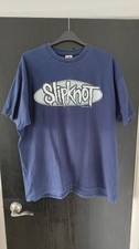 RARE Vintage Slipknot 'Don't Ever Judge Me' Men's Navy T-Shirt - Size 2XL (XXL)