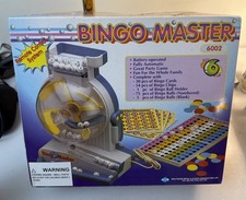 Bingo Master 6002 COMPLETE Fully Automatic Game With Remote Control Working Read