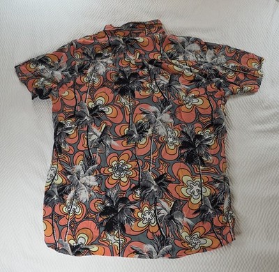 RIP CURL BARREL KILLA Men's S/S Shirt - Coral - XL - 