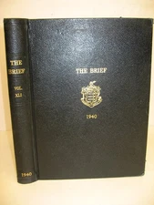 1940 Brief, Choate School, Wallingford, Connecticut Yearbook