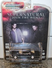 GREENLIGHT HOLLYWOOD SERIES 6 SUPERNATURAL 1967 CHEVROLET IMPALA SPORT SEDAN HTF