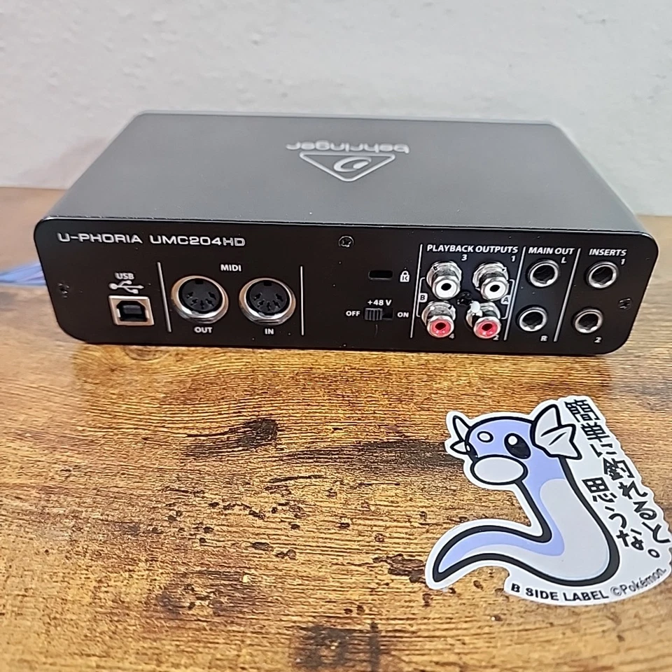 Behringer U-Phoria Audiophile Audio/MIDI Interface - UMC204HD - Image 4 of 4