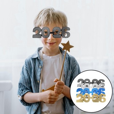 4 Pcs Fotokabinen-Requisiten Für Abschlussfeiern Die Neujahrsparty
