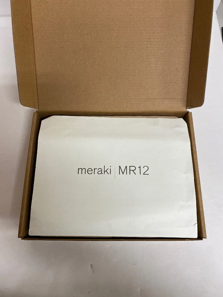 Cisco Meraki MR12-HW 2-Port 10/100/1000 Managed Access Point A90-13100-A “AS-IS” - Image 2 of 4