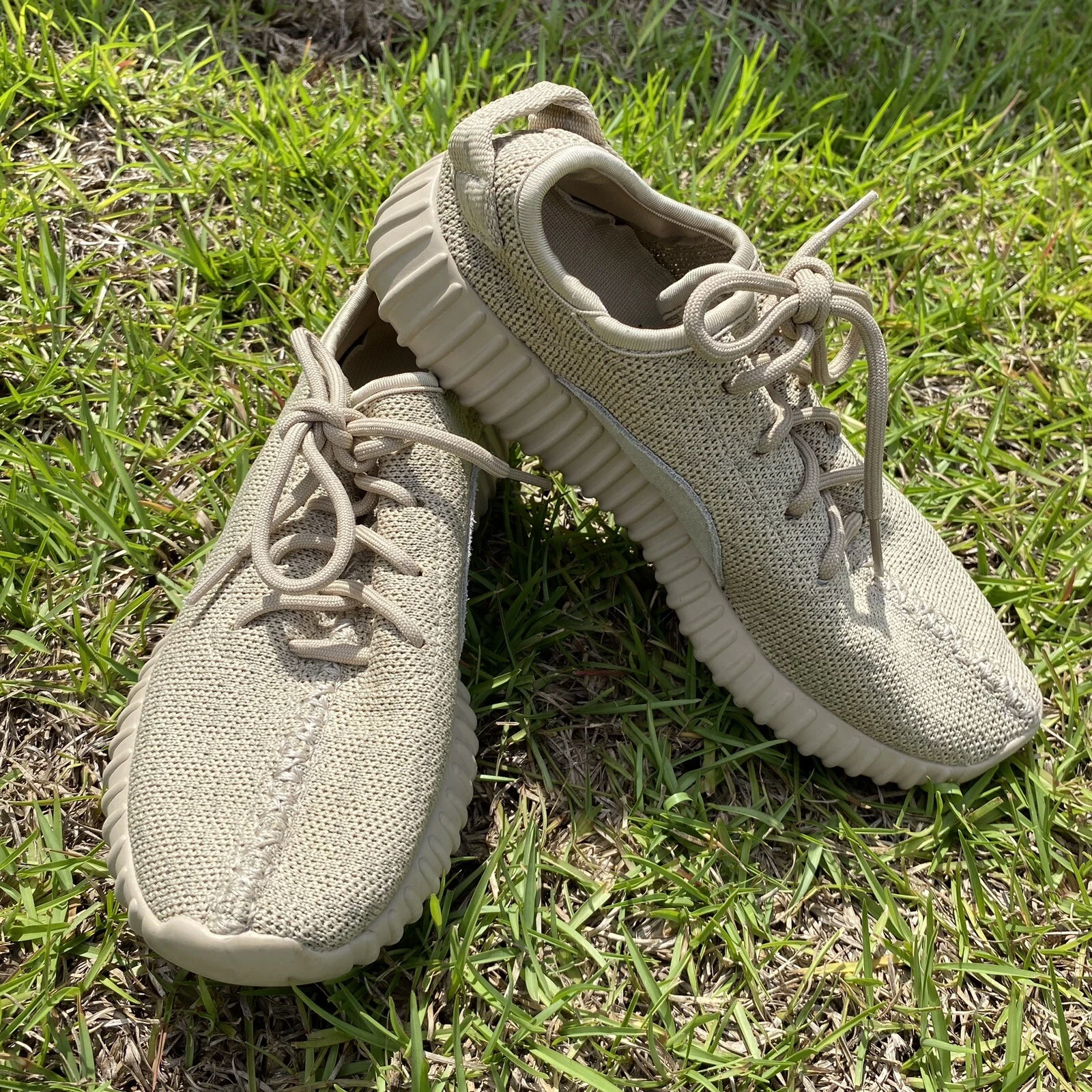 Adidas Yeezy Boost 350 V1 2015 marrone chiaro da uomo taglia 6 5 AQ2661 GARANZIA ORIGINALE