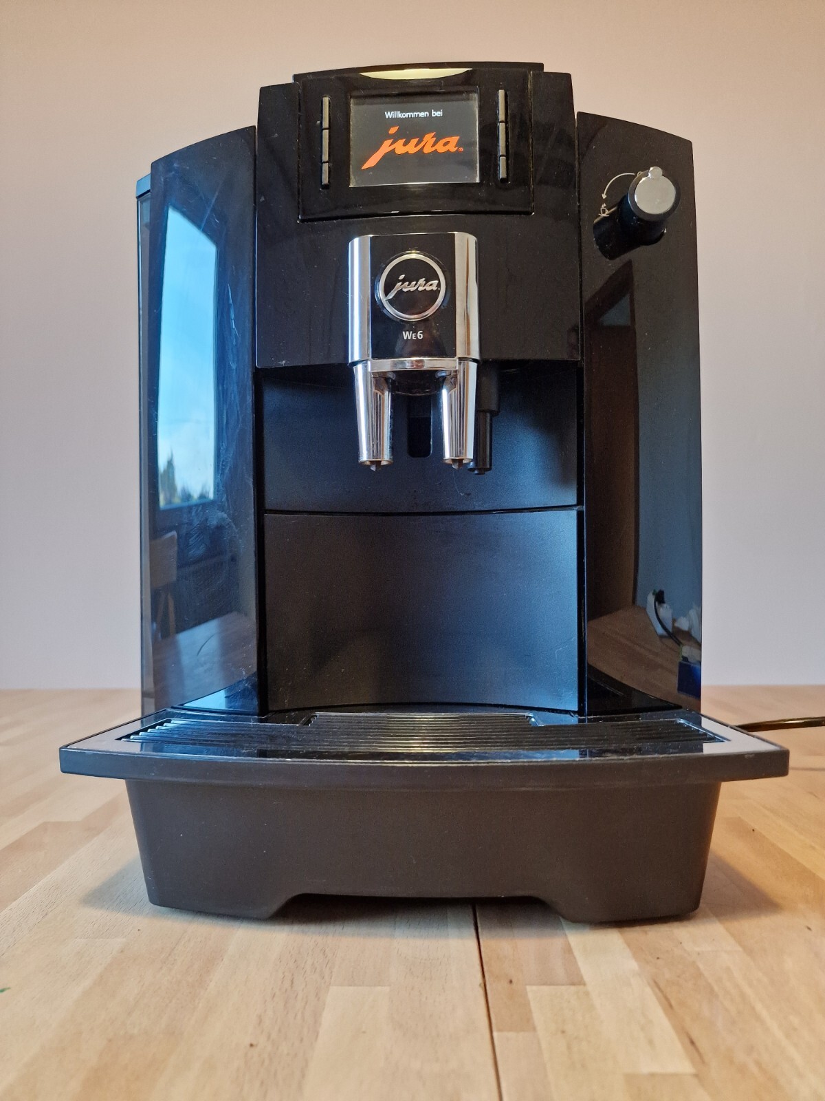 JURA WE6 Piano Black Professional Kaffeevollautomat