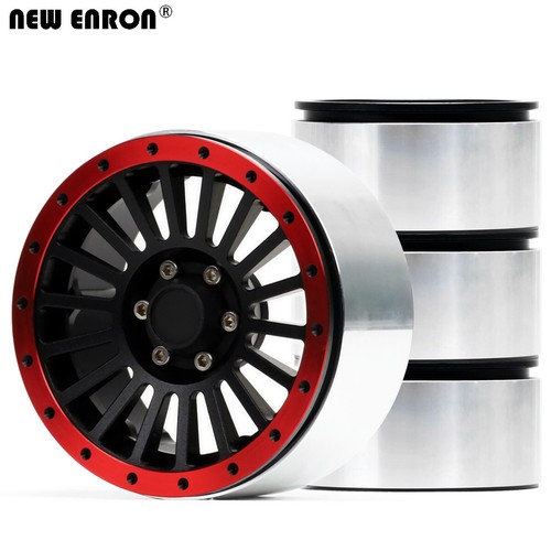 Cerchio ruota mozzo in alluminio 2,6" Beadlock 12 mm per RC 1/10 assiale RB10 Ryft KM YIKONG - Foto 48 di 144