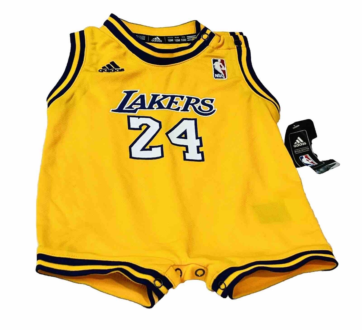 NBA Lakers Bryant 24 adidas ベビー用ユニフォーム NBA Lakers Bryant 24 adidas ベビー用ユニフォーム Kobe Bryant