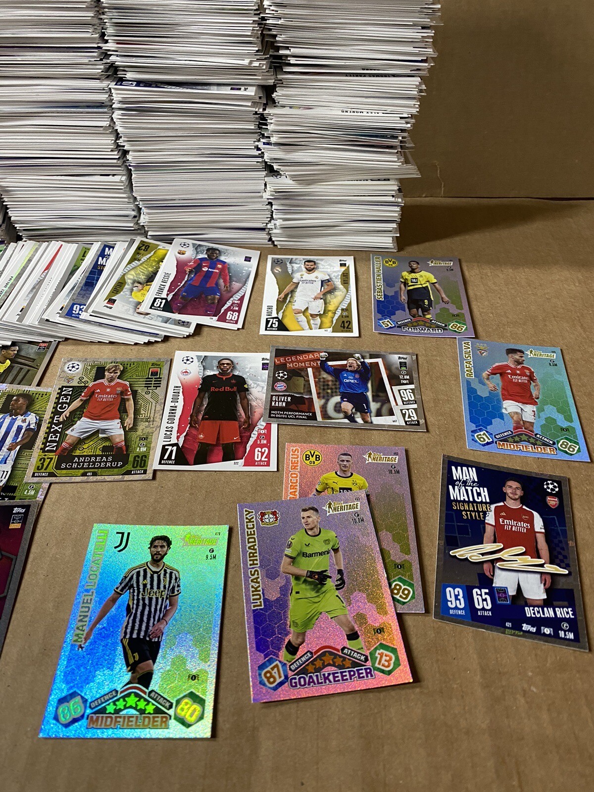 Topps Match Attax 2023/24 1,200 Cards bulk Bundle Job Lot Trading