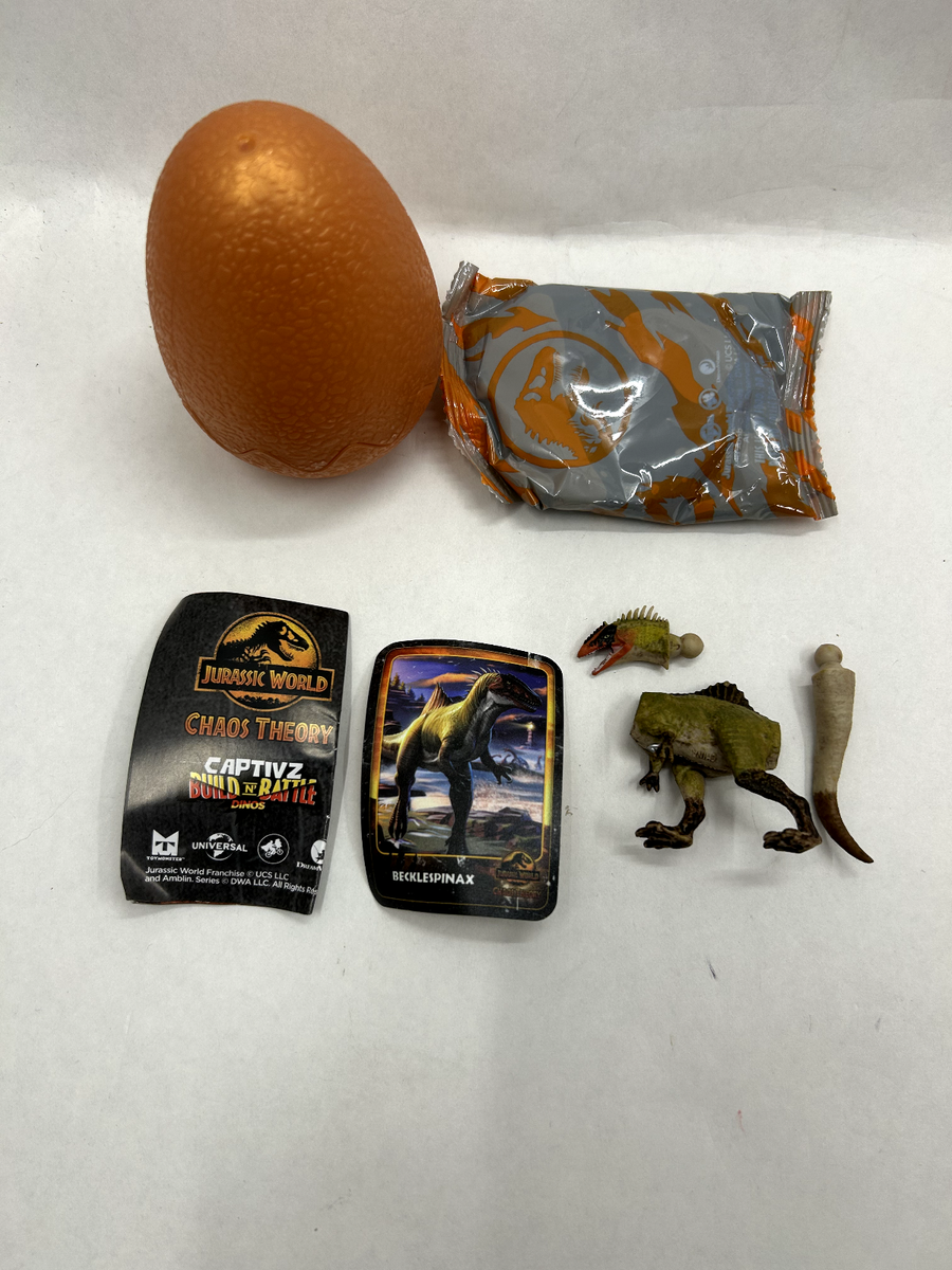 Jurassic World Captivz Dominion Chaos Theory Pop N' Lock Dino Eggs