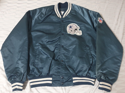 Vintage Dallas Cowboys Football-NFL Chalk Line Jacket SizeL | eBay