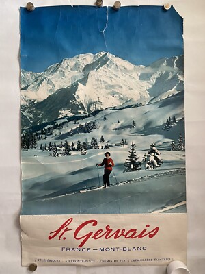 Saint Gervais les Bains et le Mont Blanc à Saint Gervais les Bains