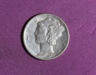 1937-  Mercury Dime Silver 10C #P22879