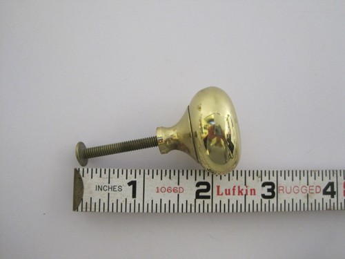 Massive Messing Schrankknöpfe Schublade Griffe & Hardware Home Decor Menge 16 rund - Bild 3 von 11