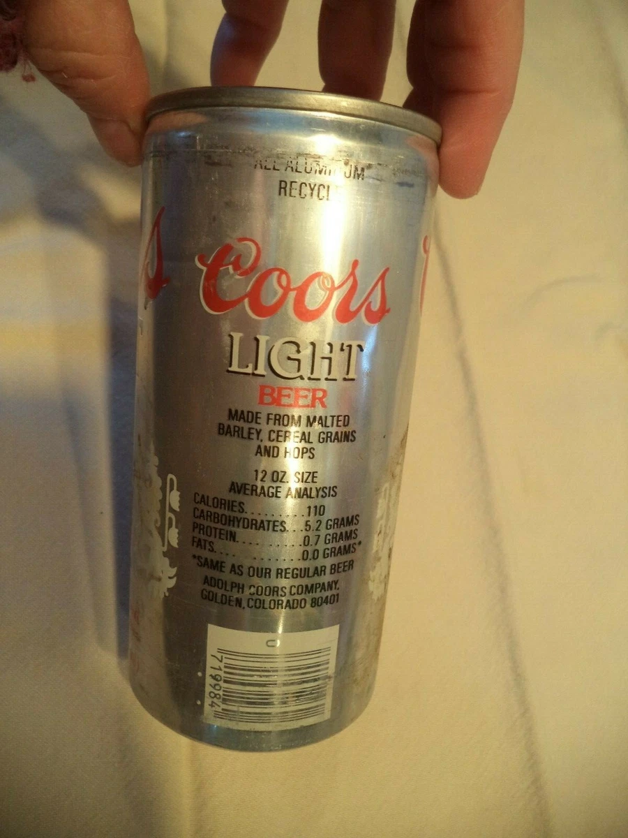 Aluminum Beer Can Adolph Coors Co