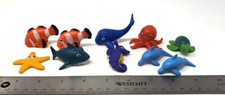 Sea Animal Educational Toy Figures Sharks Eels Octopus Dolphins 2.75"
