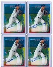 ALEX GUERRERO 2014 TOPPS FINEST ROOKIE RC AUTO 