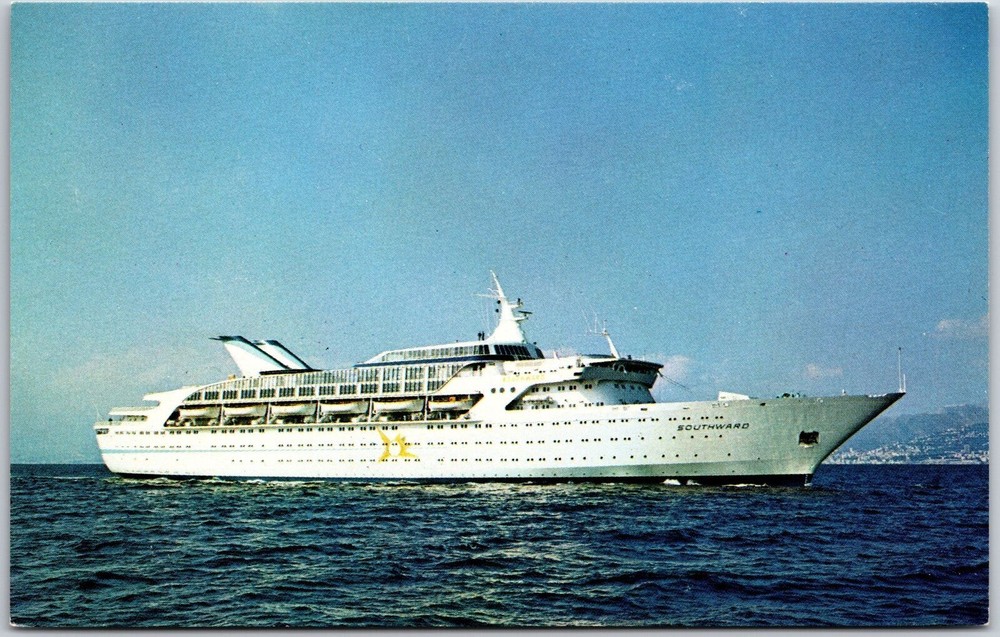 Norwegian Southward Ultra Modern Cruise Ship Postcard - Ship of the Future