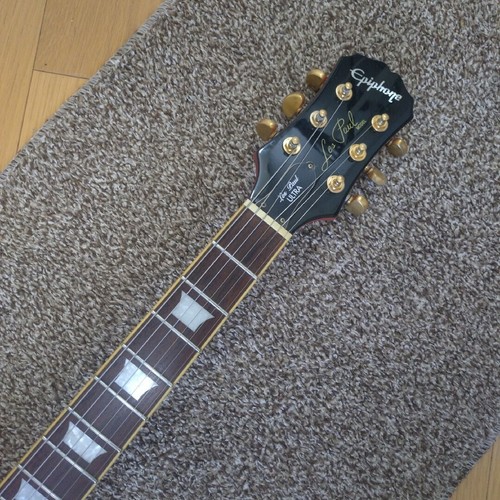 Guitare électrique modèle Epiphone Les Paul Ultra Sunburst d'occasion du Japon - Photo 3/8