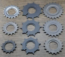 Skiptooth SPROCKET Bicycle Cog AxleNuts Nexus Coaster Brake Hub Wheel Chain Bike