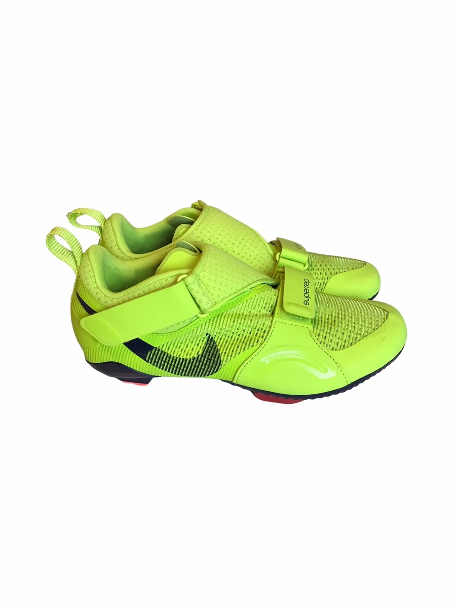Nike Superrep Cycle Indoor Cycling Shoes Cyber Volt Womens Size