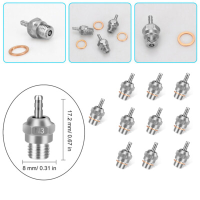 10X N3 70117 Spark Glow Plug For HSP RC Engines 1/10 Traxxas T-Maxx 3.3 TSUNAMI