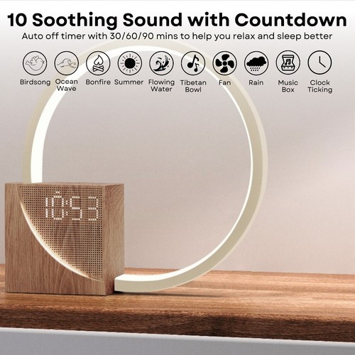 Sunrise Alarm Clock for Heavy Sleepers Adults, Wake-up Light - Picture 6 of 6