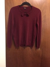 VINTAGE AUTHENTIC CHANEL 100 CASHMERE SWEATER 1980's